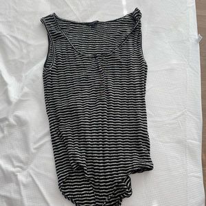 Lucky Brand Striped Bodysuit